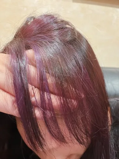 紫色頭髮